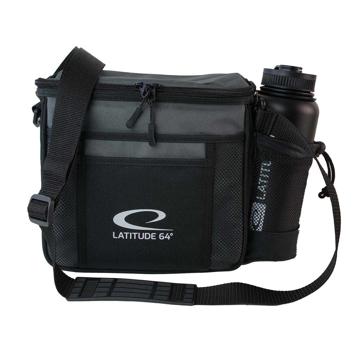 Sac à Dos Disc Golf Latitude 64° Noir - Léger, Résistant Aux Intempéries - Capacité 18 Disques