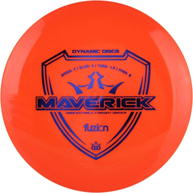 Dynamic Discs Fuzion Maverick orange