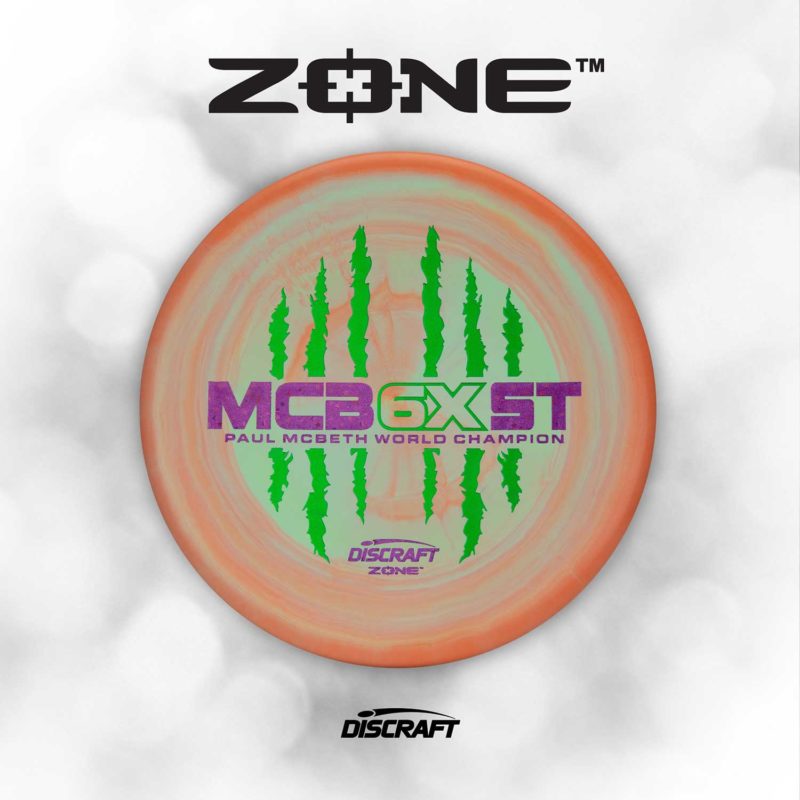 Discraft ESP Zone Paul Mcbeth 6x Claw