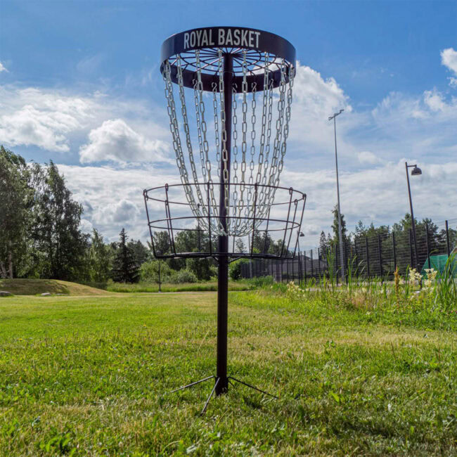 Viking Discs Royal Basket Disc Golf Basket - Black Edition